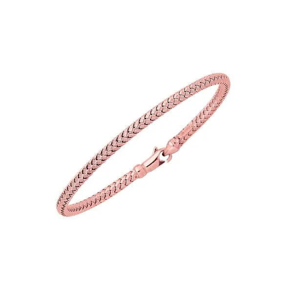 14K Gold Thin Weaved Bangle Alan Miller Jewelers Oregon, OH