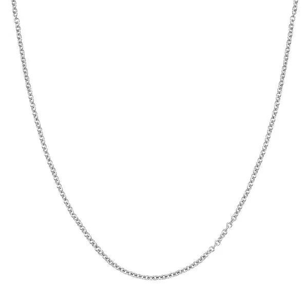 Platinum 2.3mm Oval Cable Chain Tennies Jewelry Appleton, WI