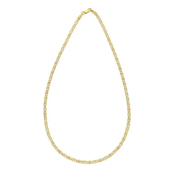14K Gold 3mm Pave Valentino Chain Tennies Jewelry Appleton, WI
