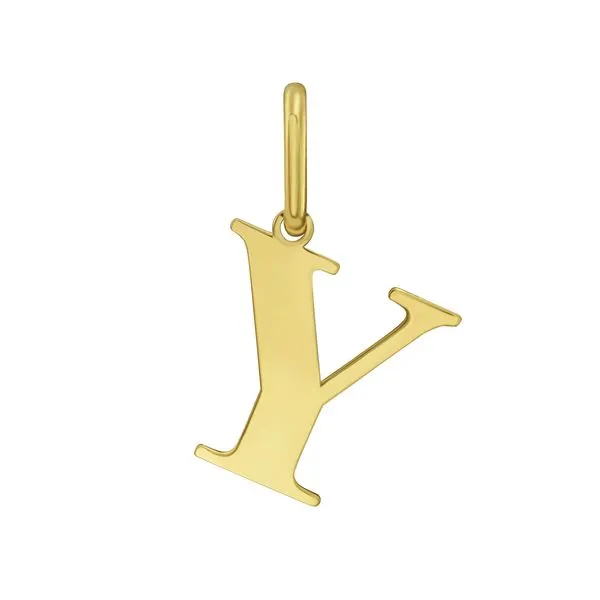 14K Gold Initial Y Charm Tennies Jewelry Appleton, WI