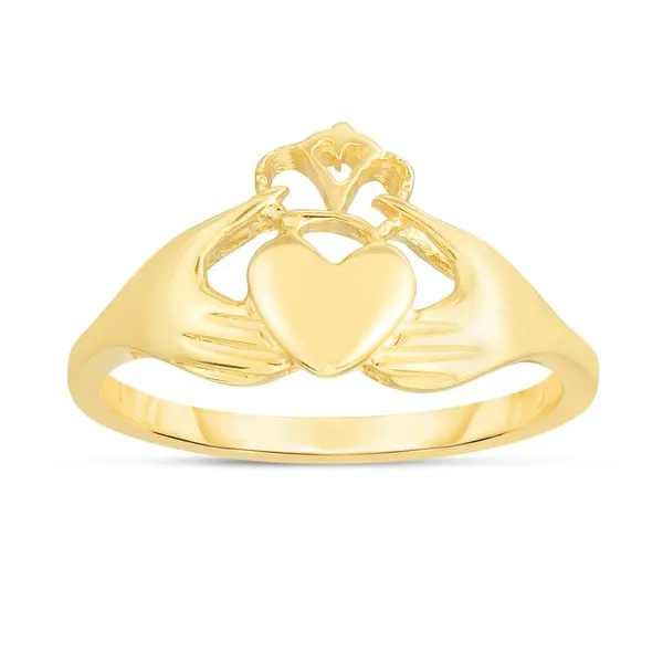 14K Gold Claddagh Ring Tennies Jewelry Appleton, WI