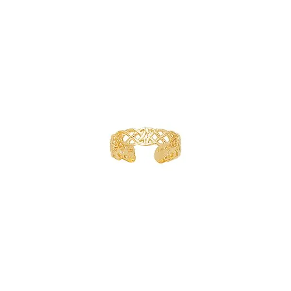 14K Gold Celtic Toe Ring Tennies Jewelry Appleton, WI