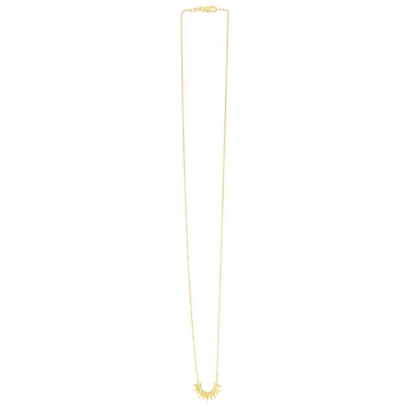14K Sunburst Necklace Tennies Jewelry Appleton, WI