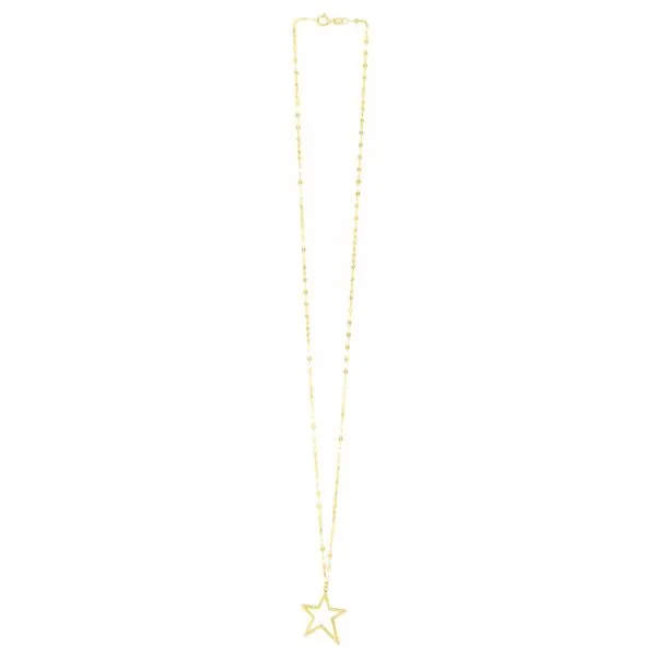 14K Open Star Necklace Tennies Jewelry Appleton, WI