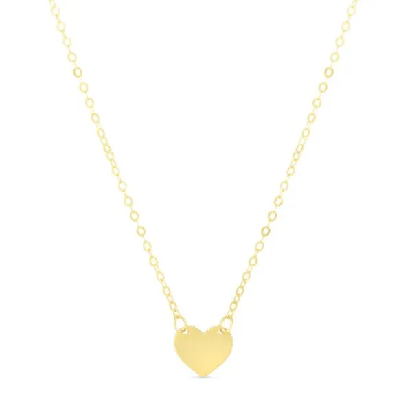 14K Yellow Mini Heart Pendant Tennies Jewelry Appleton, WI