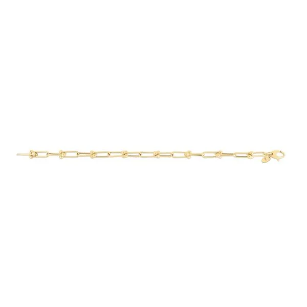 14K 5.9mm Jax Link Chain Bracelet Tennies Jewelry Appleton, WI