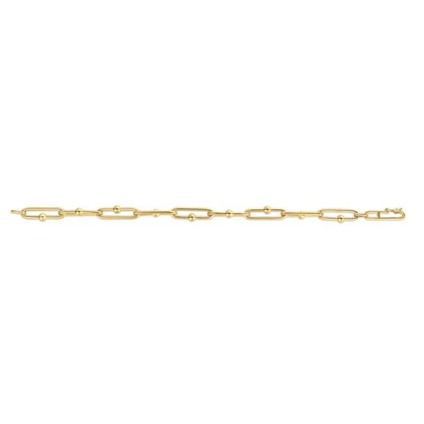 14K Elongated Jax Link Bracelet Tennies Jewelry Appleton, WI