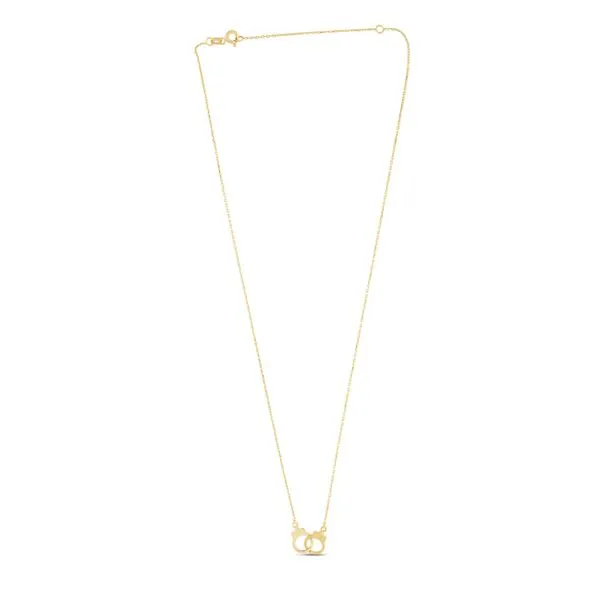 14K Gold Handcuff Necklace Tennies Jewelry Appleton, WI