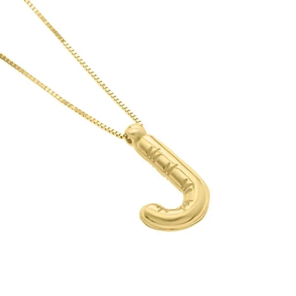 14K Helium Initial J Pendant Scirto's Jewelry Lockport, NY
