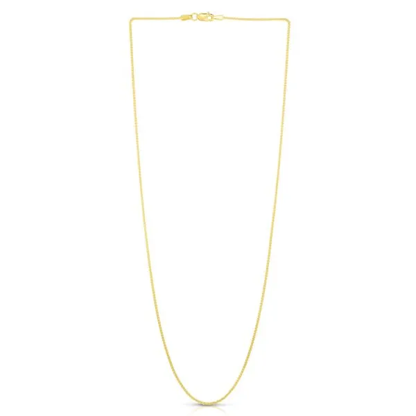 14K Gold 1mm Round Wheat Chain  Thomas A. Davis Jewelers Holland, MI