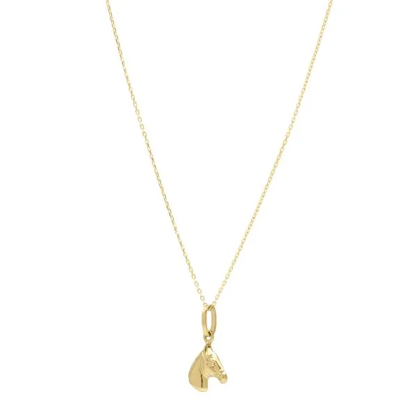 14K Small Horse Pendant  Scirto's Jewelry Lockport, NY