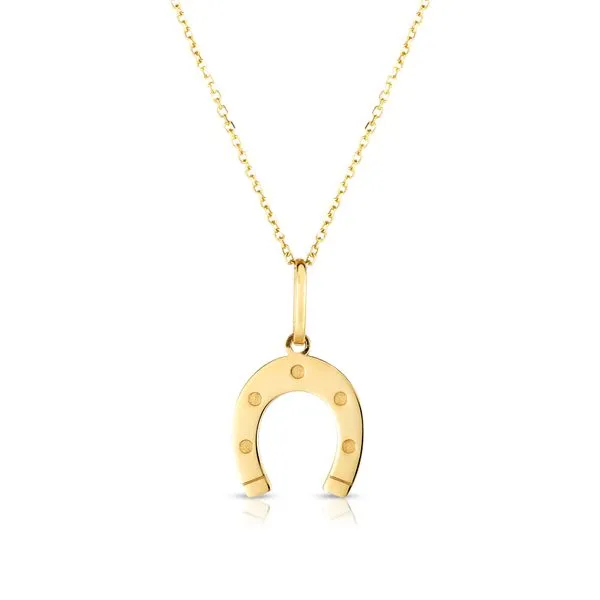 14K Gold Horseshoe Necklace Tennies Jewelry Appleton, WI