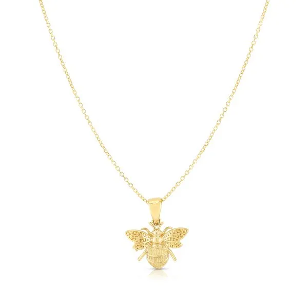 14K Gold Bumble Bee Necklace Tennies Jewelry Appleton, WI