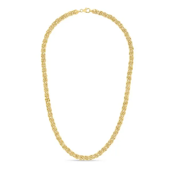 14K Gold 6mm Byzantine Necklace Tennies Jewelry Appleton, WI