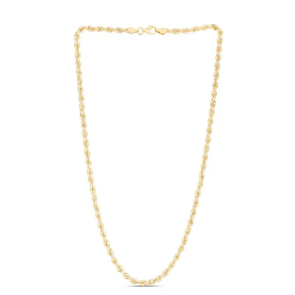 14K 3.7mm Silk Rope Chain Thomas A. Davis Jewelers Holland, MI