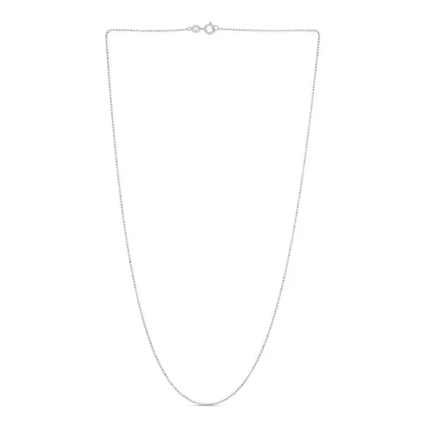 14K Gold 0.9mm Diamond Cut Bead Chain Thomas A. Davis Jewelers Holland, MI