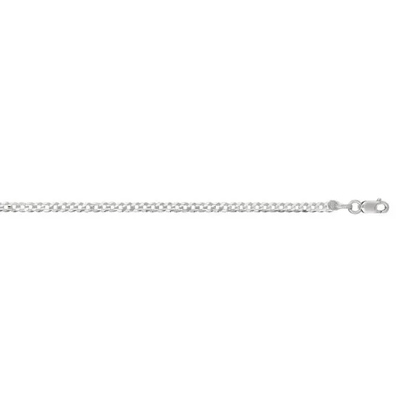 14K Gold 2.6mm Comfort Curb Chain Alan Miller Jewelers Oregon, OH