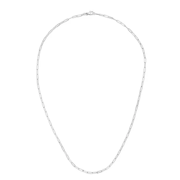 14K Gold 2.1mm Paperclip Chain Rebel Diamonds New Hampton, IA