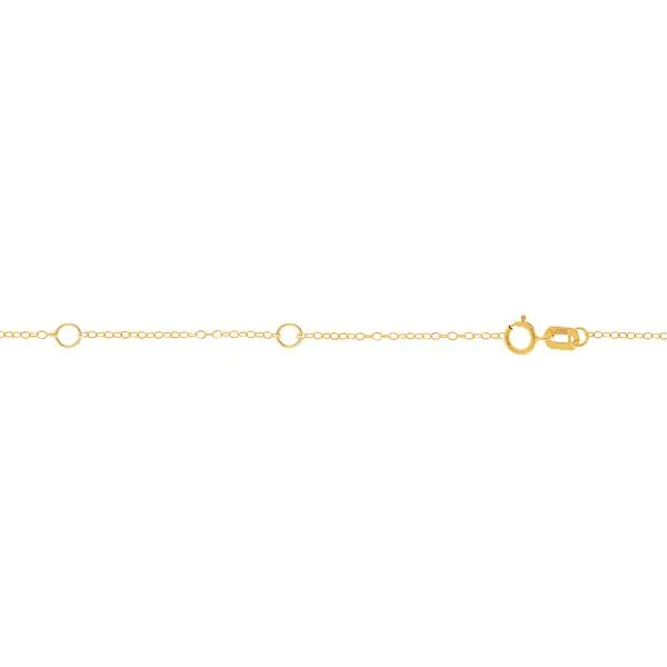 10K Gold 1.3mm Extendable Piatto Chain Tennies Jewelry Appleton, WI