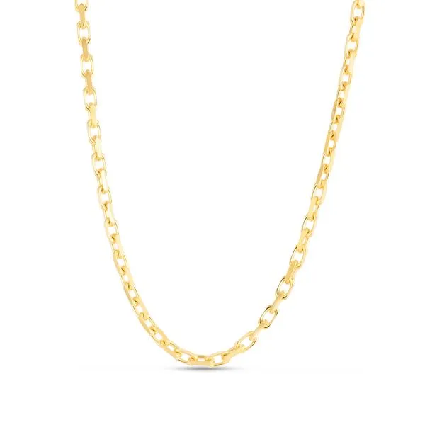 10K Gold 2.5mm French Cable Chain Rick's Jewelers California, MD