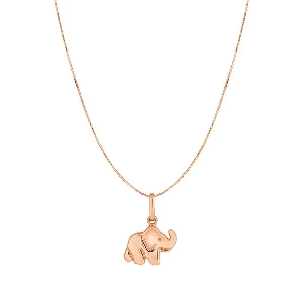 10K Gold Elephant Necklace Tennies Jewelry Appleton, WI