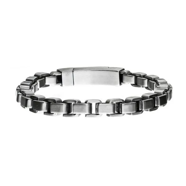 Stainless Steel Bold Box Bracelet Timmreck & McNicol Jewelers McMinnville, OR