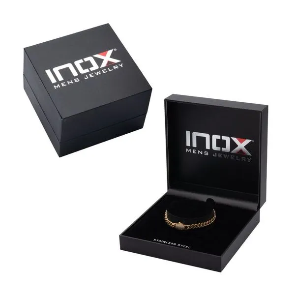 6mm 18Kt Gold IP Miami Cuban Chain Bracelet with CNC Precision Set Lab-grown Diamonds Image 5 Cellini Design Jewelers Orange, CT