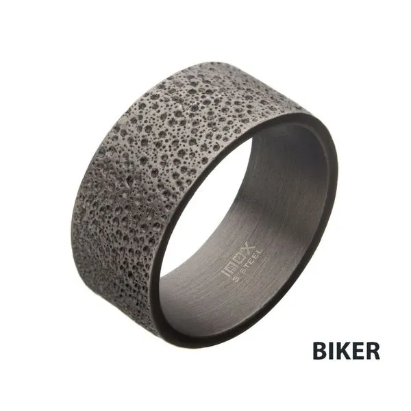 Antiqued Stainless Steel Magma Ring Alan Miller Jewelers Oregon, OH