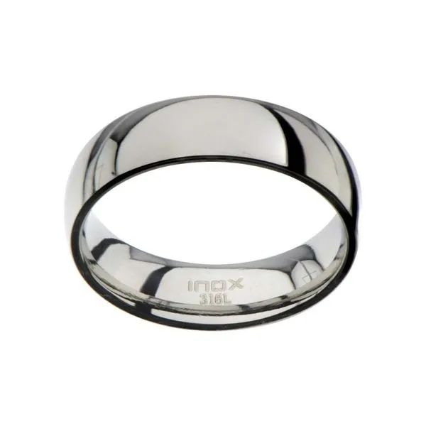 High Polished 6mm Classic Wedding Band Image 2 Alan Miller Jewelers Oregon, OH