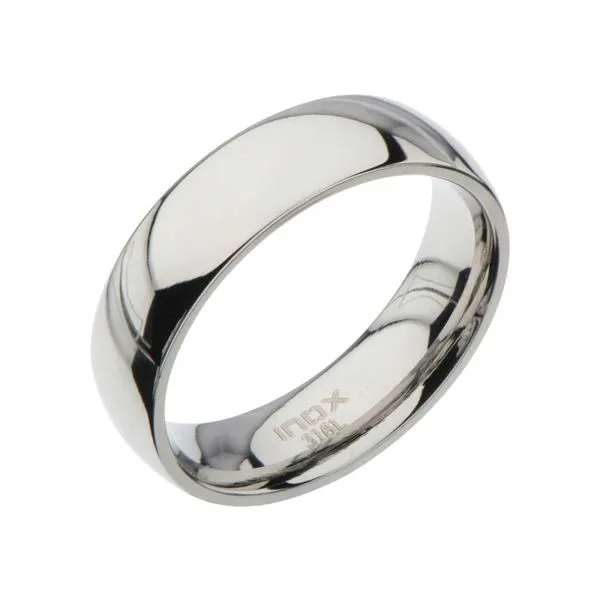 High Polished 6mm Classic Wedding Band Spath Jewelers Bartow, FL