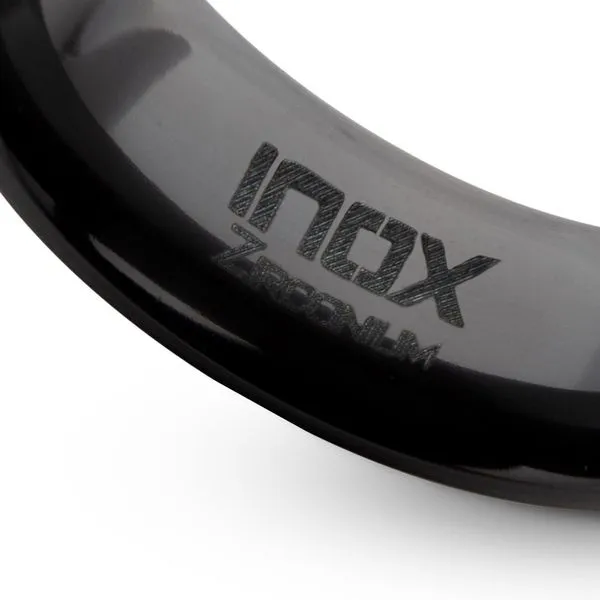 Etched Niobium SuperConductor Black Zirconium Comfort Fit Ring Image 4 Valentine's Fine Jewelry Dallas, PA