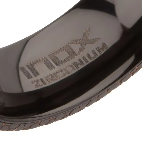 Double Flat Etched Niobium SuperConductor Black Zirconium Comfort Fit Ring Image 4 Collard Jewelers League City, TX