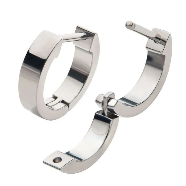 Titanium with Design 3mm Thick Hinged Segment Clicker Thomas A. Davis Jewelers Holland, MI