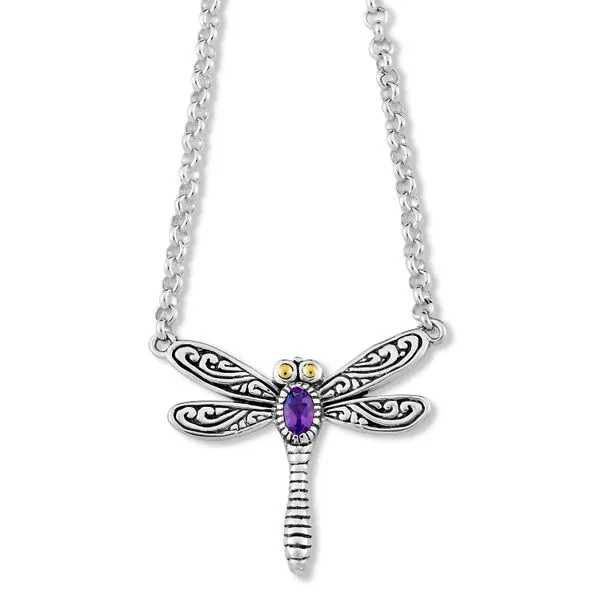 KLABAT NECKLACE- AMETHYST Banks Jewelers Burnsville, NC
