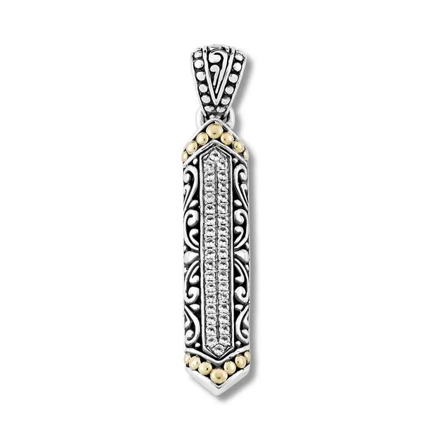 INONG PENDANT- WHITE TOPAZ Banks Jewelers Burnsville, NC