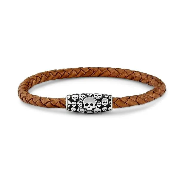 TOBARU BRACELET- BROWN LEATHER Banks Jewelers Burnsville, NC