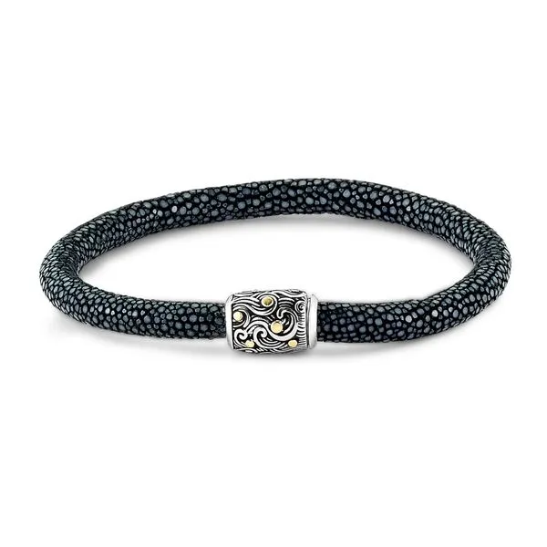 RANU BRACELET- BLACK STINGRAY Timmreck & McNicol Jewelers McMinnville, OR