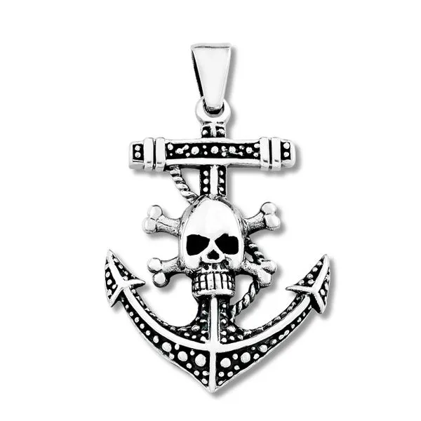 SKULL ANCHOR PENDANT Timmreck & McNicol Jewelers McMinnville, OR