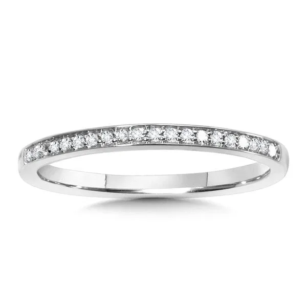 Straight Channel-Set Diamond Wedding Band Timmreck & McNicol Jewelers McMinnville, OR