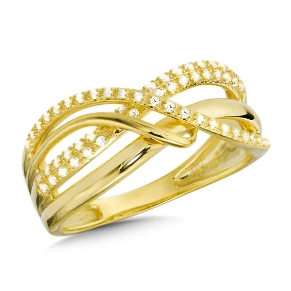 Abstract Infinity Diamond Ring Grayson & Co. Jewelers Iron Mountain, MI