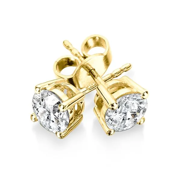 1/4 TDW 4-Prong Diamond Stud Earrings Shipley's Fine Jewelry Hampstead, MD
