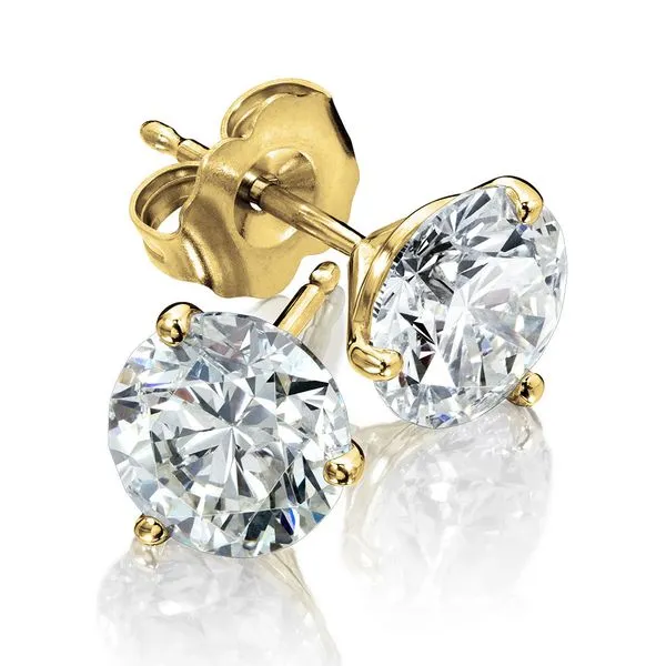 1/10 TDW 3-Prong Diamond Stud Earrings Grayson & Co. Jewelers Iron Mountain, MI