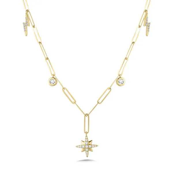 14K Diamond Charm Necklace Shipley's Fine Jewelry Hampstead, MD