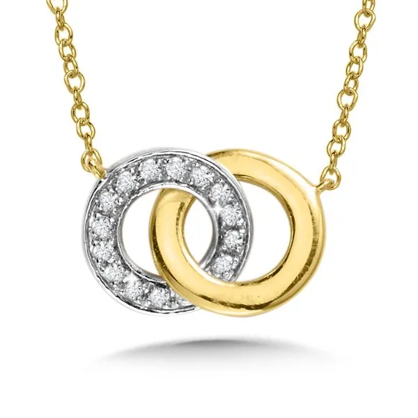 Intertwining Diamond Loop Necklace Grayson & Co. Jewelers Iron Mountain, MI