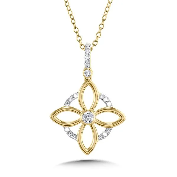 10K Klover Diamond Pendant Grayson & Co. Jewelers Iron Mountain, MI