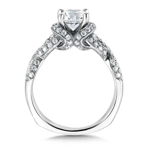 Spiral Style Engagement Ring Image 2 The Jewelry Source El Segundo, CA