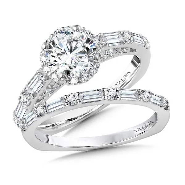 Halo Diamond Engagement Ring Image 3 Gold Mine Jewelers Jackson, CA