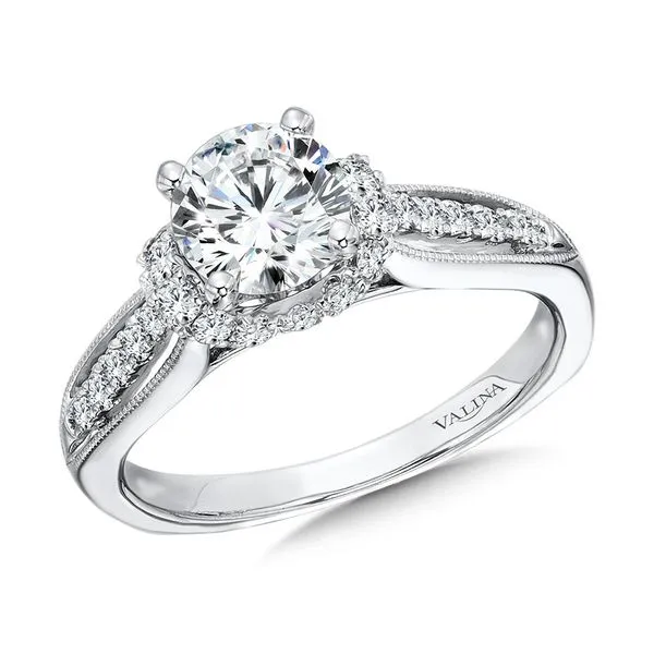Vintage Milgrain Diamond Engagement Ring Midtown Diamonds Reno, NV