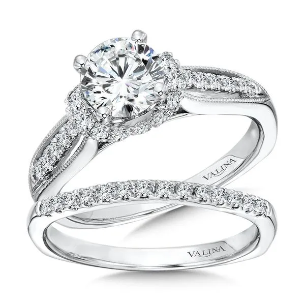 Vintage Milgrain Diamond Engagement Ring Image 4 Midtown Diamonds Reno, NV