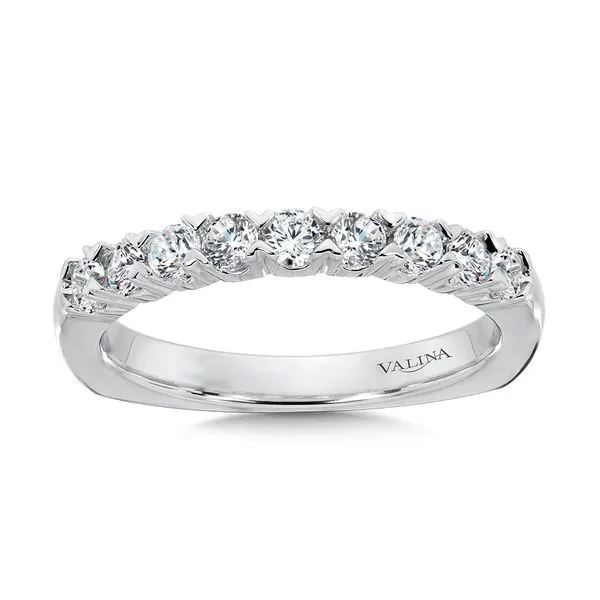 Unique Straight Diamond Wedding Band Midtown Diamonds Reno, NV